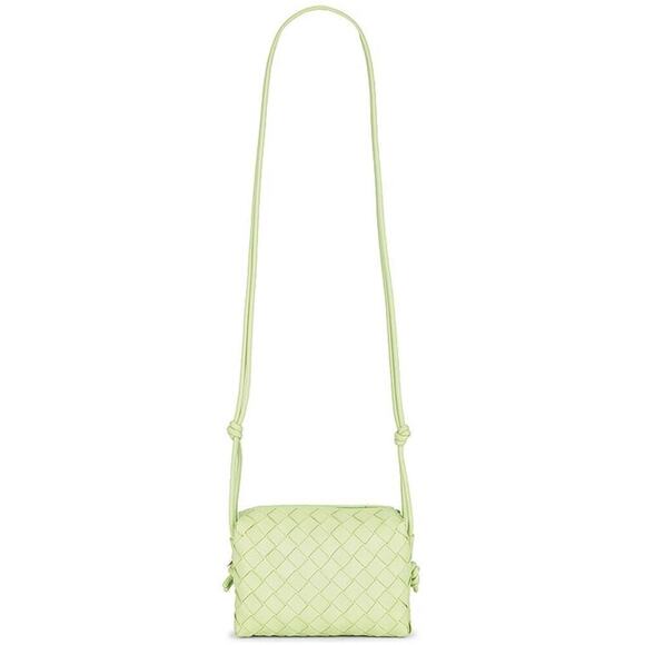 Bottega Veneta Mini Loop Bag Fennel Green Gold | NWT Retails $2300